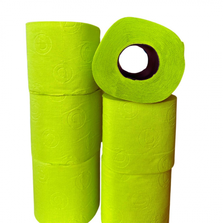 Hartie igienica verde, 3 straturi, 6 role [3]