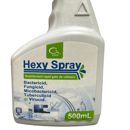 Hexy Spray Dezinfectant Suprafete Rapid TP2 500ml | Bactericid Fungicid Virucid Rapid [1]