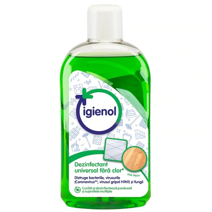 Detergenti - Igienol Dezinfectant Universal Multisuprafețe, Pine Forest, 1L