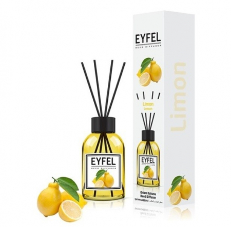 Odorizante - Odorizant camera cu betisoare Eyfel Lemon, 120ml