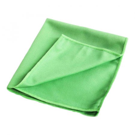 Accesorii curatenie - Laveta din Microfibra, pentru geamuri, 35 x 35 cm, Verde