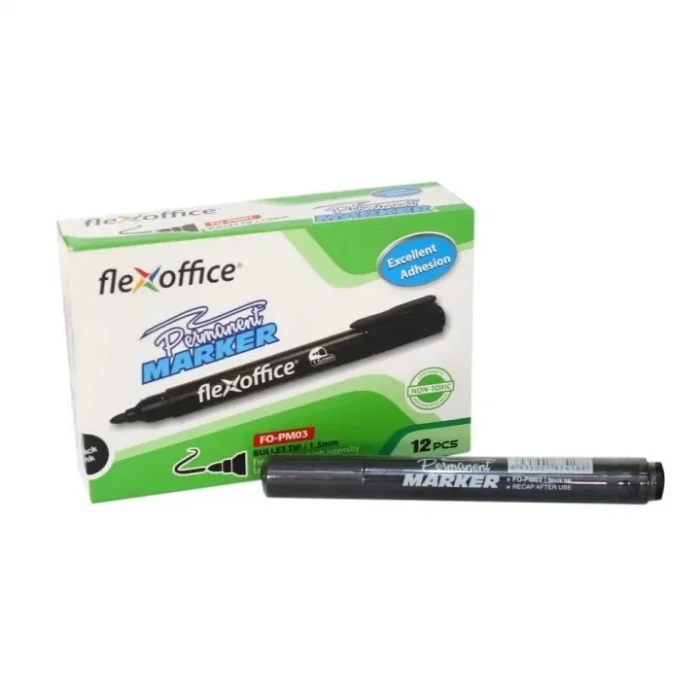 Instrumente de scris - Marker Permanent, Flexoffice,  1.5-2.5 mm