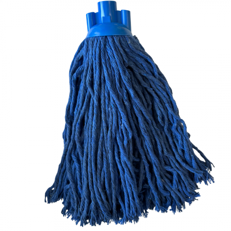 Mop albastru din bumbac, 250g [3]