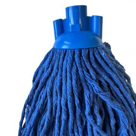Mop albastru din bumbac, 250g [2]