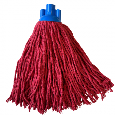 Accesorii menaj - Mop rosu din bumbac, 250g
