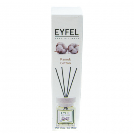 Odorizant camera cu betisoare Eyfel Bumbac, 120ml [1]