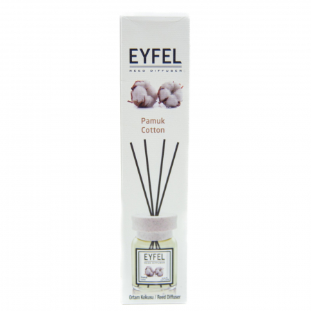 Odorizante - Odorizant camera cu betisoare Eyfel Bumbac, 120ml