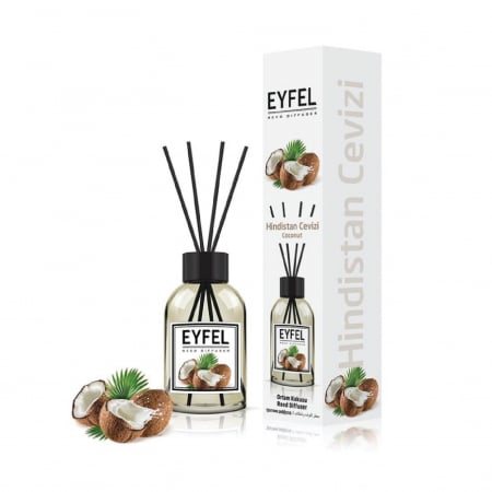 Odorizante - Odorizant camera cu betisoare Eyfel Cocos, 120ml