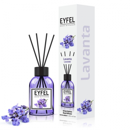 Odorizante - Odorizant camera cu betisoare Eyfel Lavanda, 120ml