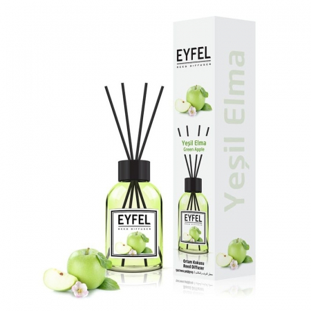 Odorizante - Odorizant camera cu betisoare Eyfel Mere Verzi, 120ml