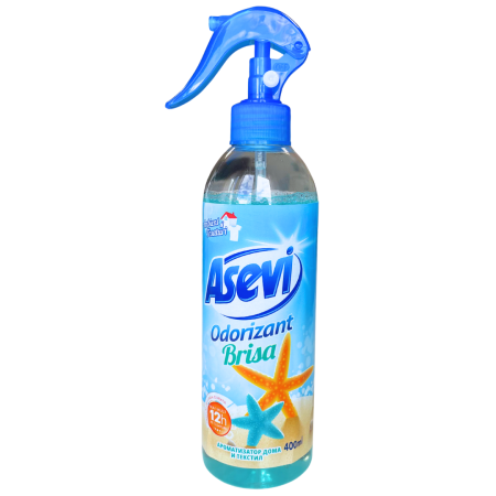 Detergenti - Odorizant de tesaturi si camera, Asevi Brisa, 400 ml