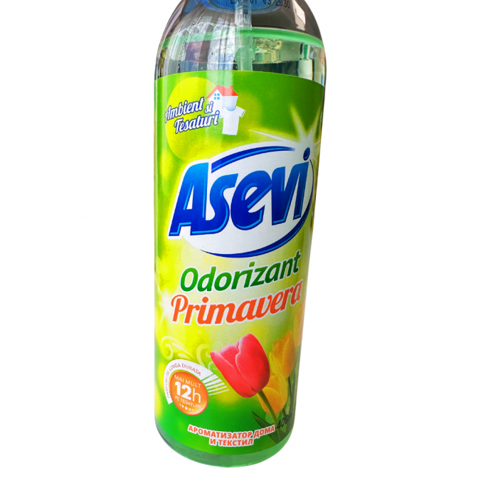 Odorizant de tesaturi si camera, Asevi Primavera, 400 ml [2]