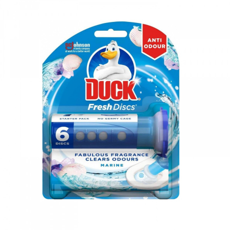 Detergenti Baie si Toaleta - Odorizant WC, Duck Fresh Discs Gel, 36ml