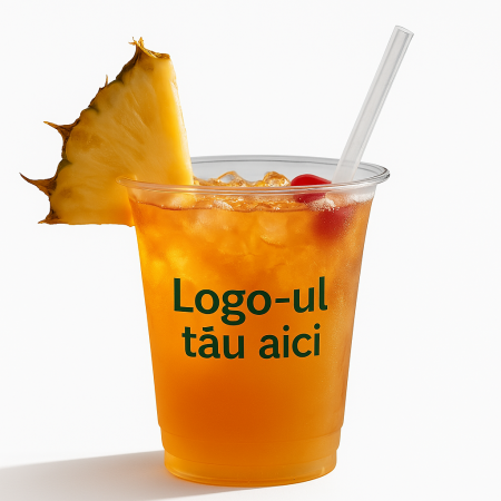 Pahare personalizate din plastic, 500 ml [2]