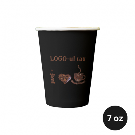 Produse Personalizate - Pahare carton personalizate,7oz