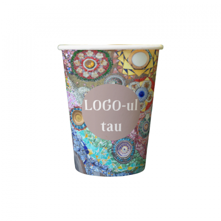 Pahare carton personalizate, 8oz [2]