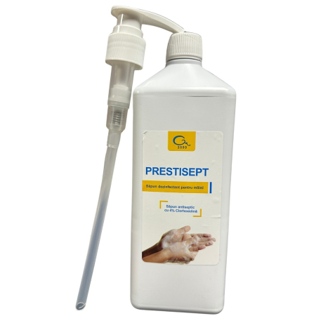 Dezinfectanti - Prestisept Sapun Dezinfectant Maini TP1 500ml | Clorhexidina 4% Antiseptic