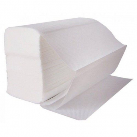 Prosoape Pliate Albe, 2 Straturi, V fold,100% Celuloza [4]