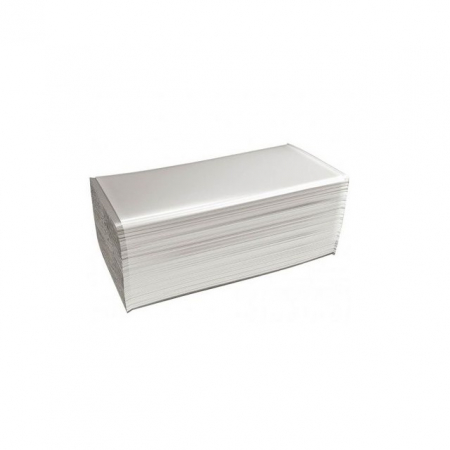 Prosoape Pliate Albe, 2 Straturi, V fold,100% Celuloza [1]