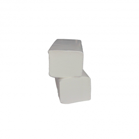 Prosoape Pliate Albe, 2 Straturi, V fold,100% Celuloza [3]