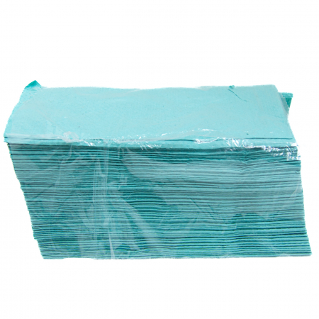 Prosoape Pliate Verzi, V fold, 1 Strat, Reciclat, 200buc/pac [2]