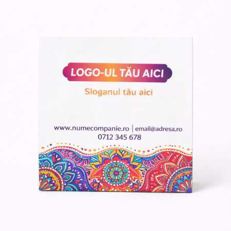 Produse Personalizate - Pungă hârtie personalizată 15x15 cm