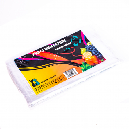 Set 100 Pungi Alimentare pentru Congelator, 1kg [1]