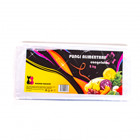 Saci menajeri si Pungi - Set 100 Pungi Alimentare pentru Congelator, 2kg