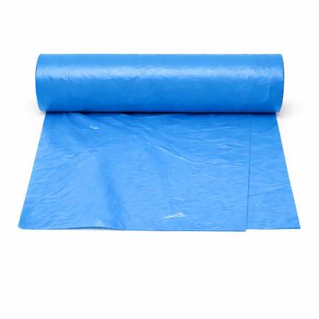 Accesorii curatenie - Saci menajeri 240L albastri 10 buc / rola