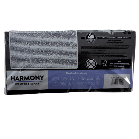 Servetele Negre, 25x25 , 2 straturi, 250buc/pac [1]