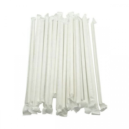 Paie de Baut - Set 1000 Paie Negre Flexibile Ambalate Individual In Hartie, 240x5mm