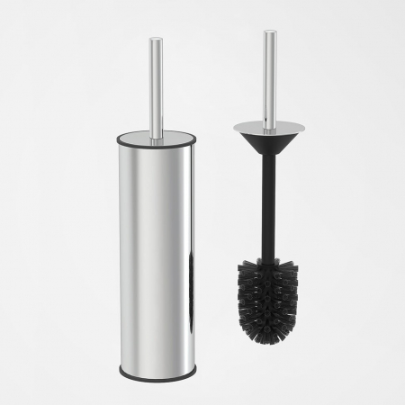 Cosuri de Gunoi - Set perie WC si suport  din otel inoxidabil, 36 cm
