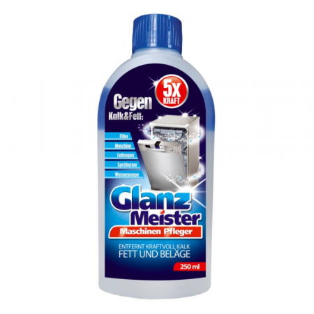 Detergenti Vase - Solutie igienizare pentru masina de spalat vase, Glanz Meister, 250 ml
