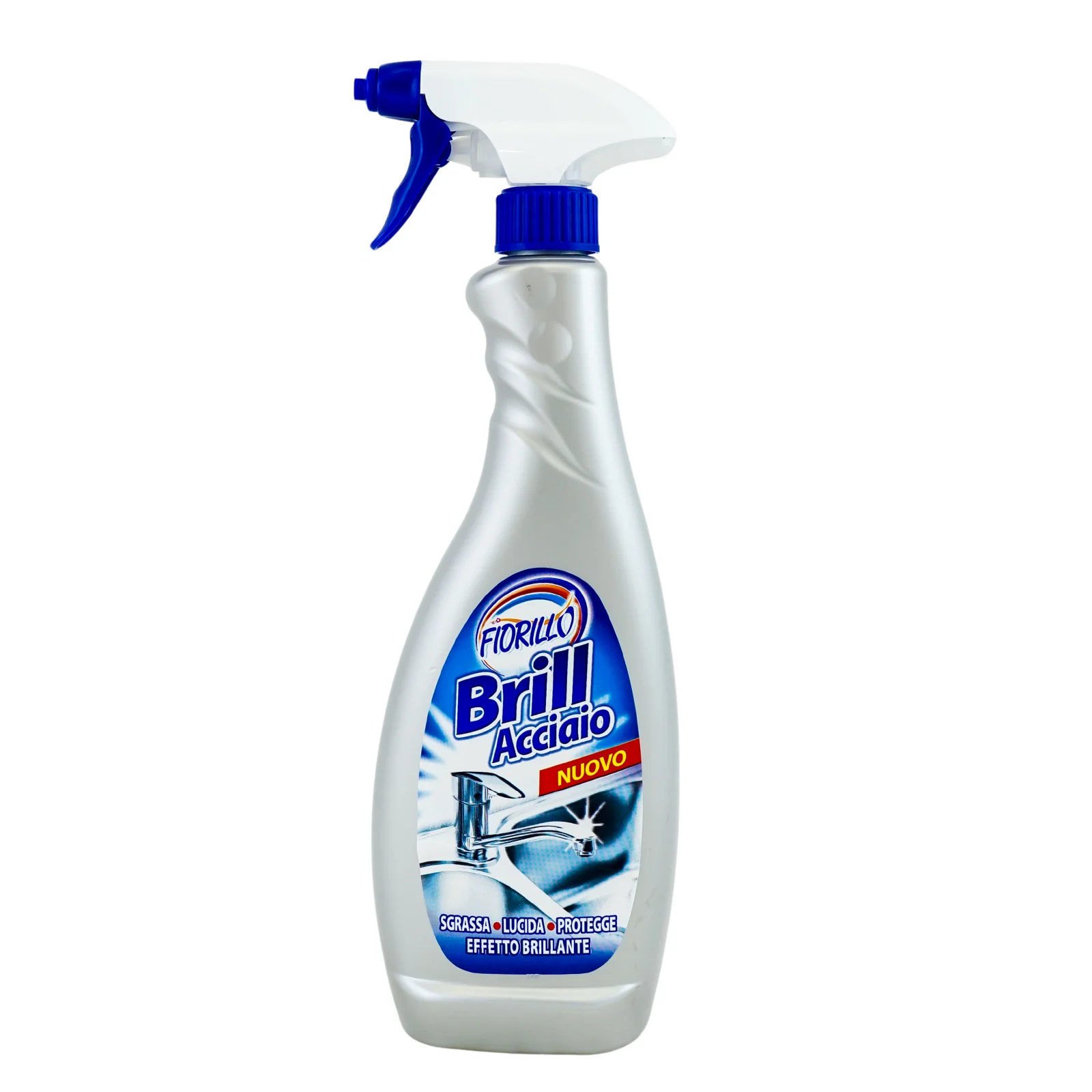 Detergenti Bucatarie - Solutie curatat inox cu pulverizator, Fiorillo, 750ML