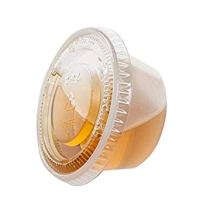 Sosiere Plastic Rotunde + Capac Separat, 80cc, Set 100 buc [1]