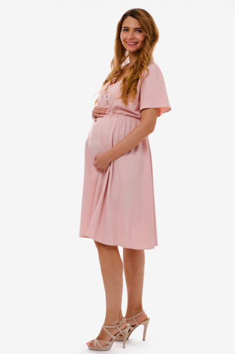 blush-pink-rochie-ocazie-sarcina-maternitate [3]