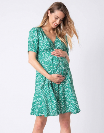 green-flower-rochie-gravida-maternitate [3]