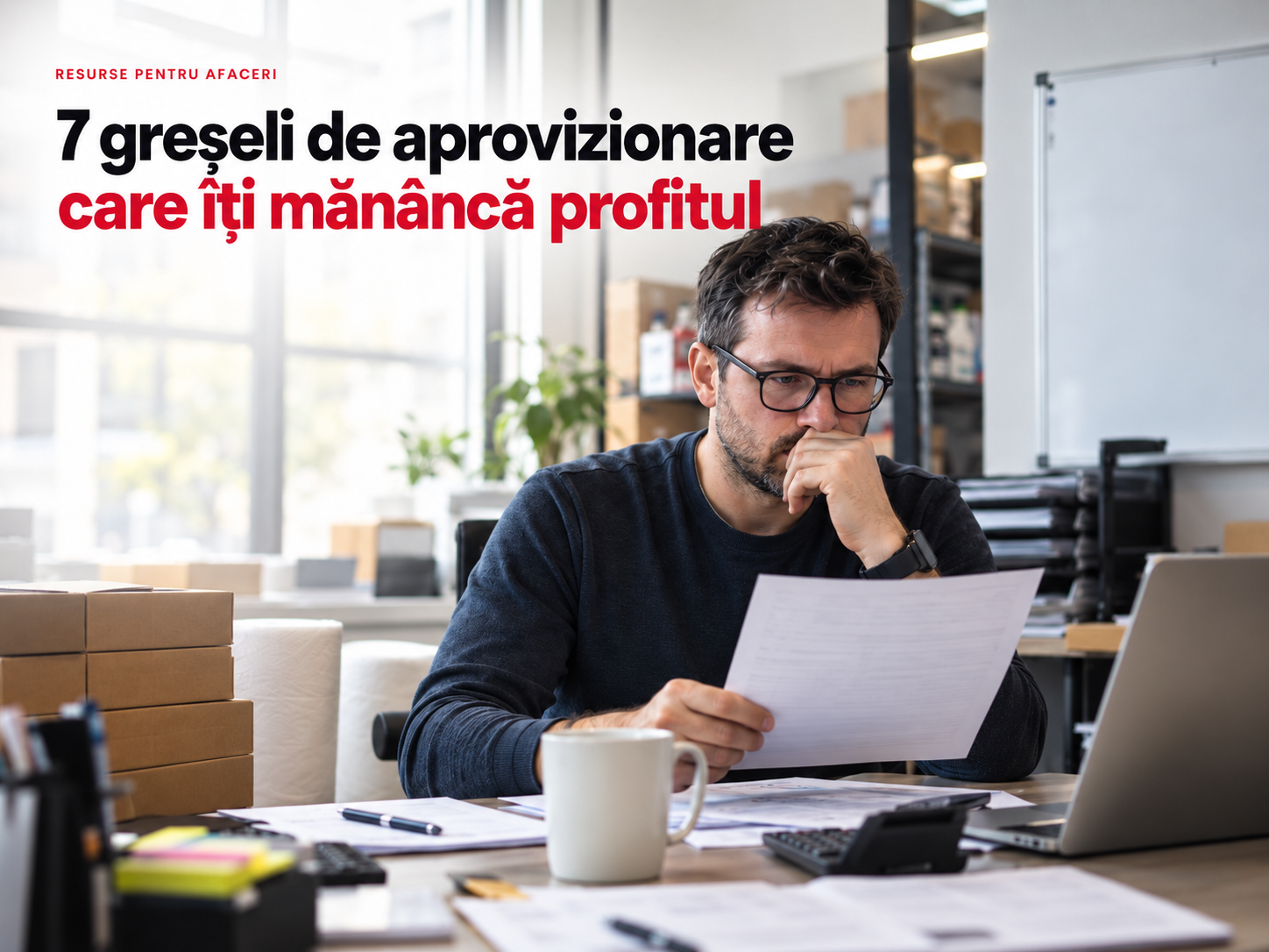 7 greșeli de aprovizionare care îți mănâncă profitul