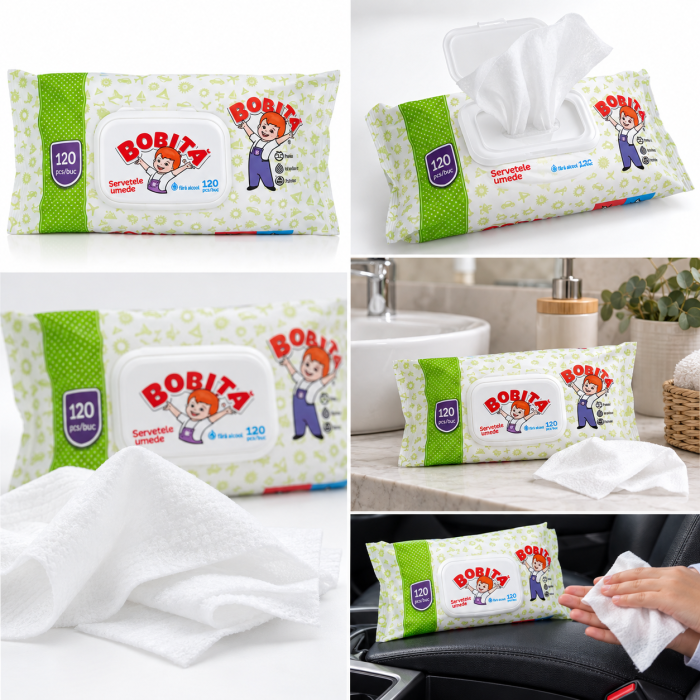 Servetele umede 120buc, pachet economic [3]