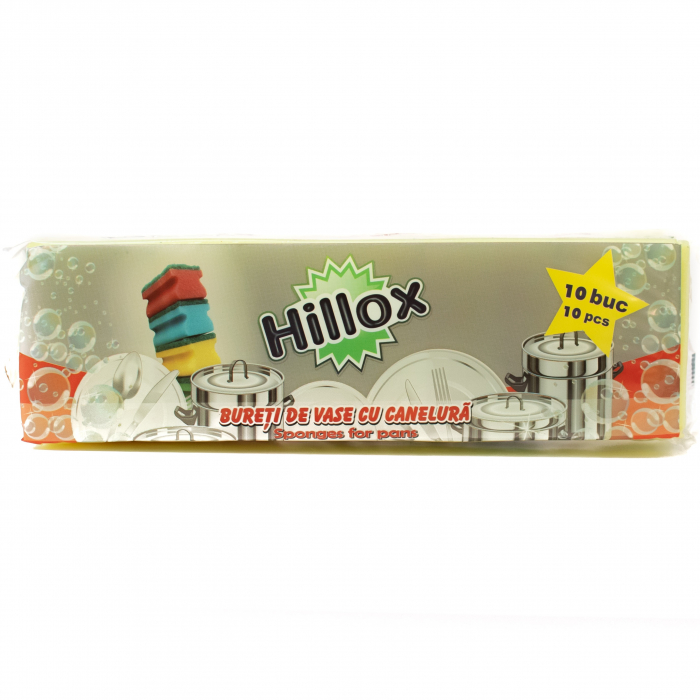 Bureti de vase cu canelura, Hillox, Set 10 buc [3]