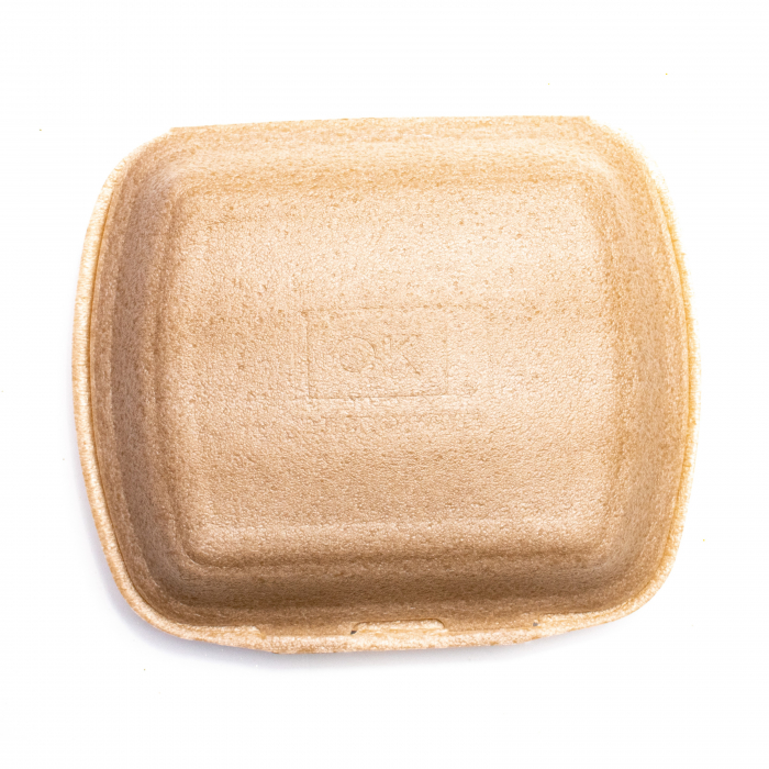 CASEROLA POLISTIREN 2 COMPARTIMENT (MB2) 1000gr, Set 100buc [3]