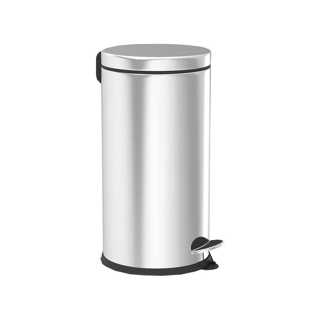 Cos de gunoi din inox cu pedala, 30 litri [2]