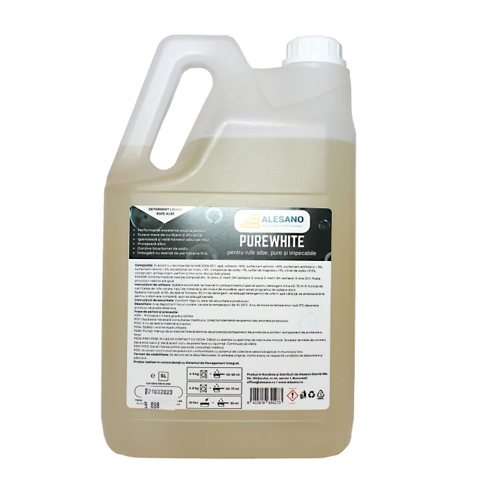 Detergent lichid pentru rufe albe, 5L, PureWhite [2]