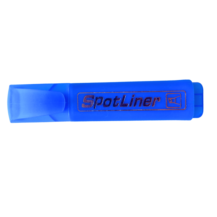 Evidențiator fluorescent Albastru, Textmarker [3]