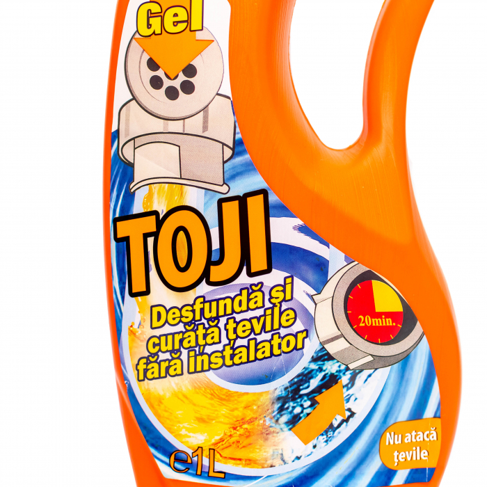 Gel pentru desfundarea tevilor, Toji, 1L [2]