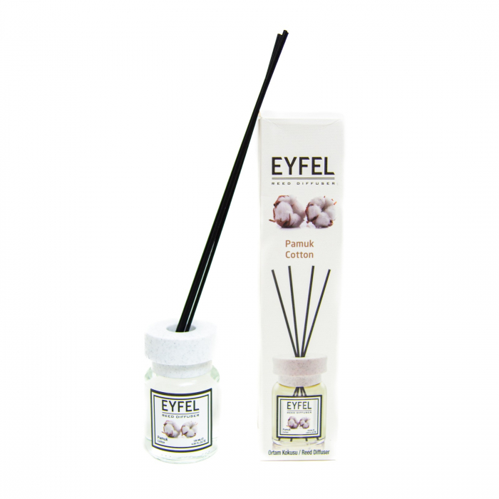 Odorizant camera cu betisoare Eyfel Bumbac, 120ml [3]