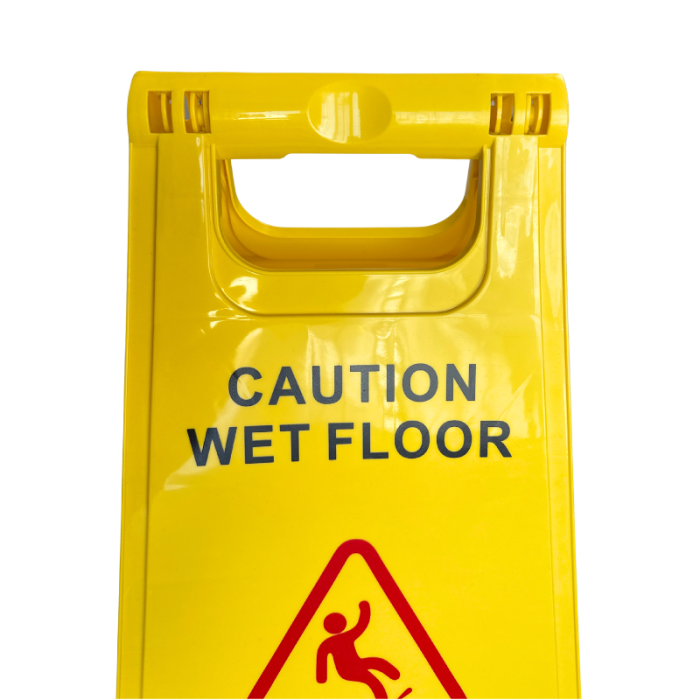 Panou indicator avertizare „Podea umedă / Wet floor” [4]