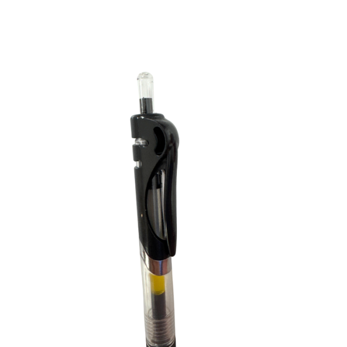 Pix cu gel, negru, Master, 0.5 mm, cu click [2]