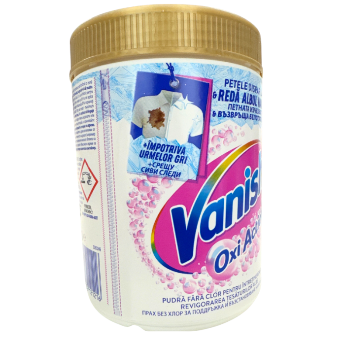 Pudra pentru indepartarea petelor VANISH Oxi Action, haine albe, 960g [3]