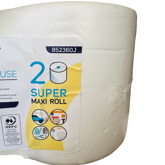 Set 2 role Industriale, prosop din hartie, Lucart Strong Multiuse, 2 X 1400 gr [2]